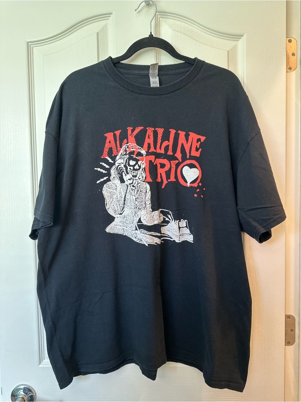 Alkaline Trio Summer Tour 2022 T-Shirt Black Punk Band Tee XXL